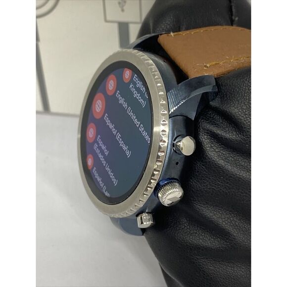 Fossil Gen 3 Authentic Genuine Smart Watch Custom Band FTW4004 CR597 - Picture 4 of 12